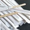 100Pcs Individually Wrapped Wood Blenders Eco-Friendly Stir Sticks Coffee Stirrers  Hot Chocolate