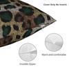 Pillow Case Durable Leopard Print Wildlife Rescue Comfy Pillow Cover For Sofa Bedroom Home Decor Novelty Pillowcases