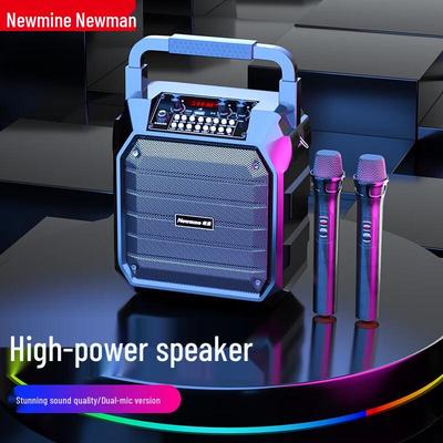 Newsmy Portable Wireless Bluetooth KTV Speaker CN Plug (adapter Included)