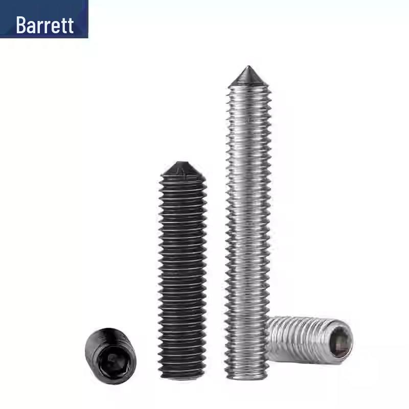 12.9 Edelstahl 304 Innensechskant Kegelspitze Gewindestift M2/M3