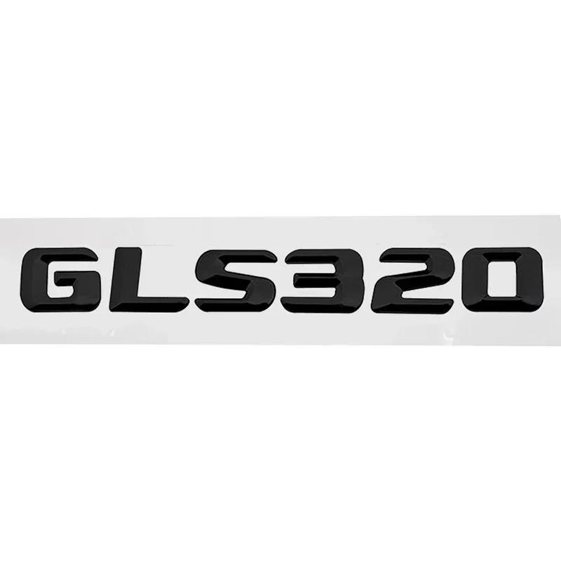 Car Rear Sticker Alphabet Trunk Badge Decal Exterior for Mercedes Benz GLS200 GLS250 GLS260 GLS300 GLS320 GLS350 Accessories