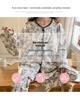 Maternity Pajamas with Built-In Pads for Summer, Postpartum Recovery, Breastfeeding, and Confinement, Suitable for Spring and Autumn.