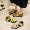 Fashion New Women Shoes Sandalias Summer Hollow Breathable Casual Shoes Zapatos Large Size 43 Flat Sandals Zapatos Para Damas En Oferta