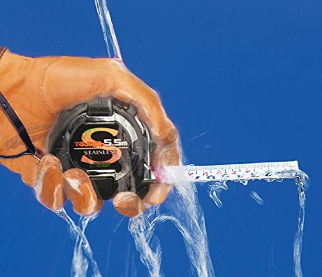 Tajima G3 Stenlock 25 Acier Inoxydable Convexe x G3SL2555BL Ruban, 5,5m 25mm,