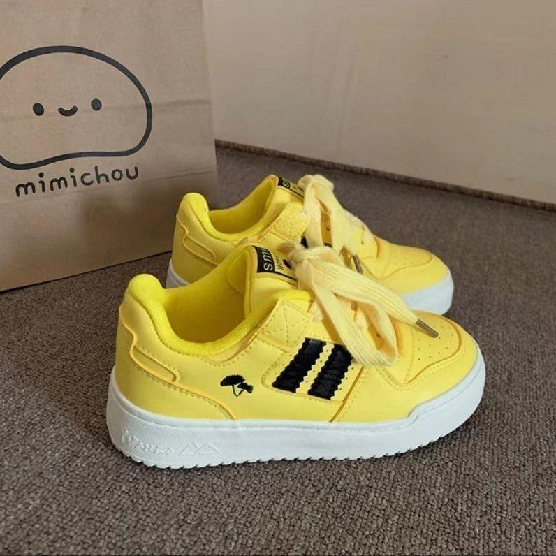 Niche board shoes women's ins super fire student versatile casual sports shoes 2024 spring and summer new platform white shoes