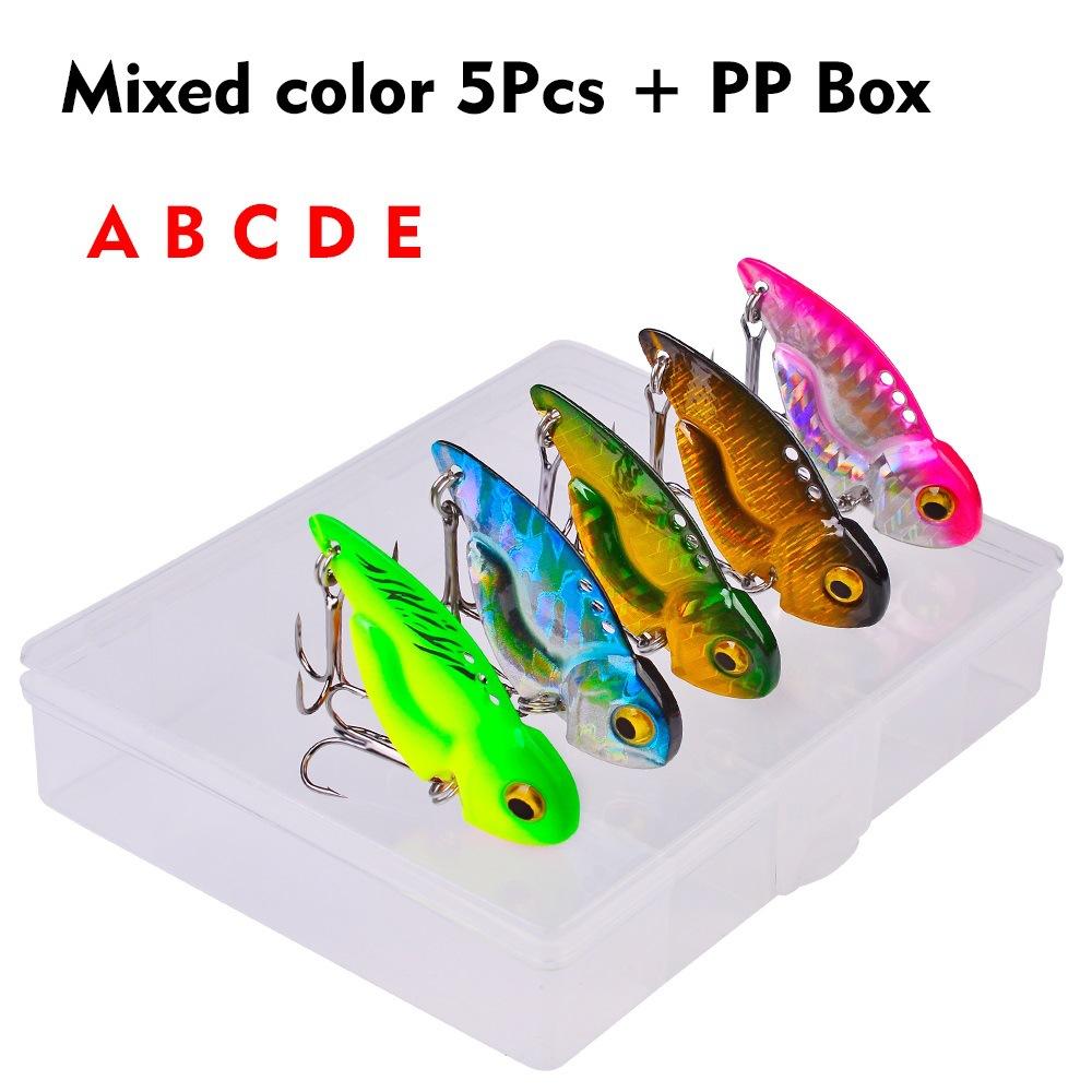 Submerged VIB Tease Metal Lure Bait Cocked Bass False Bait