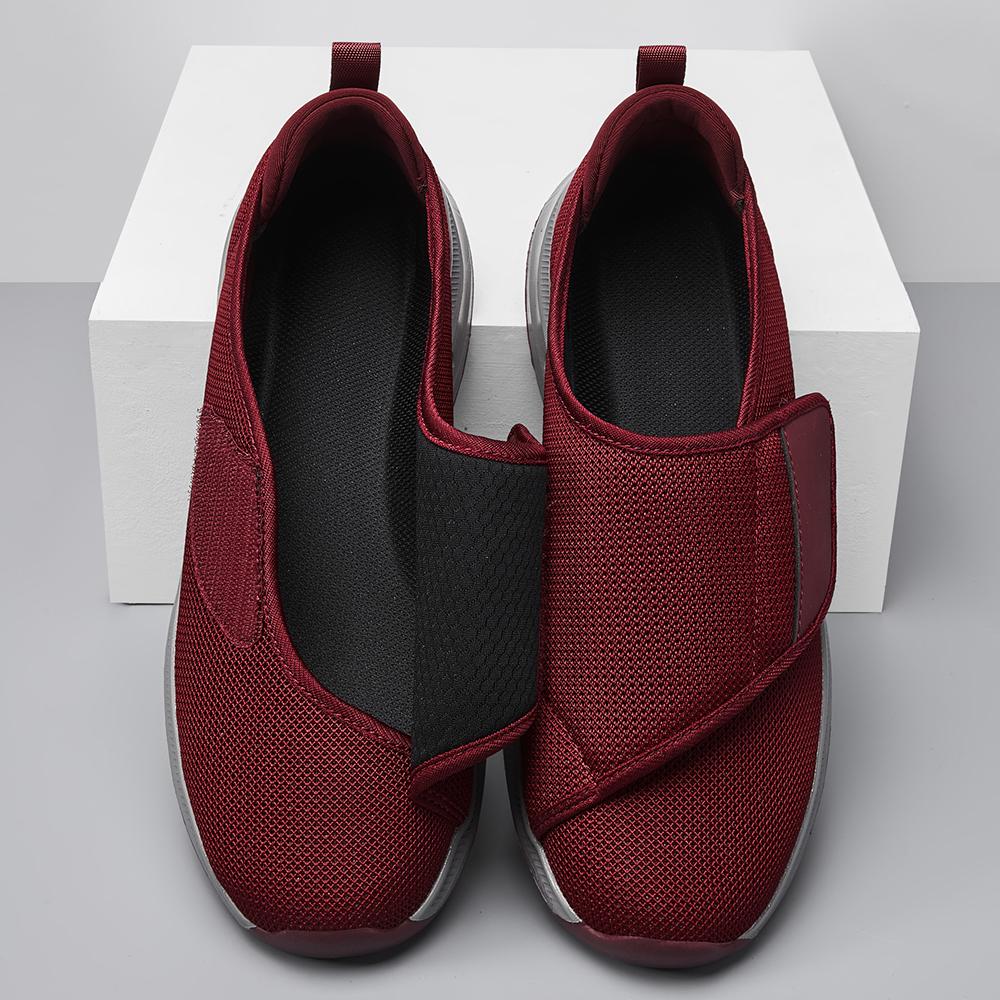 Wide Toe Sneakers For Fat Foot Diabetes Shoes Hallux Valgus Bunion Orthopedics Swollen Feet Thumb Eversion Footwear