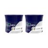 Fortschrittliche Haarcreme für Männer 2er-Pack je 100 ml Nicht klebrige Öl-Ersatz-Stylingcreme mit Kokosnuss für glattes, genährtes Haar