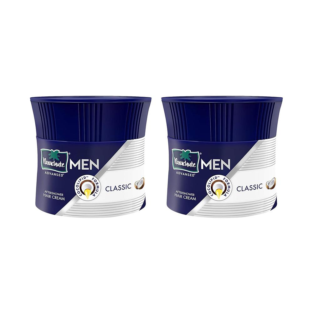 

Parachute Advansed Крем для волос для мужчин Упаковка из 2 штук по 100 мл каждый Нелипкий Заменитель масла Стайлинговый крем с кокосом для гладких, напитанных волос