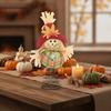 Flexible Federbasis Strohpuppen-Ornament Realistischer Halloween-Rabe Schreibtischpuppe Geisterfest