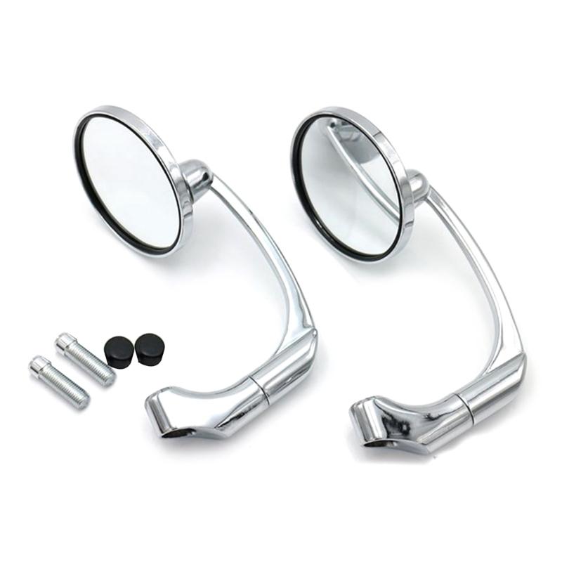 Vylepšené motocyklové zrcátko do řídítek, stylové zrcátko, jednoduchá instalace