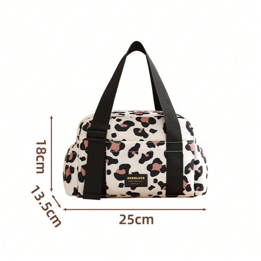 Fashion Portable Lunch Box Bag Large Capacity Anti-fouling Office Worker Packing Lunch Bento Bag Picnic Outdoor Thermal Insulation Bag
