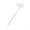 Pack Of 50 Plastic Plant Labels For Garden Nursery Herb Flower Vegetable Marking Waterproof ABS Markers B03E