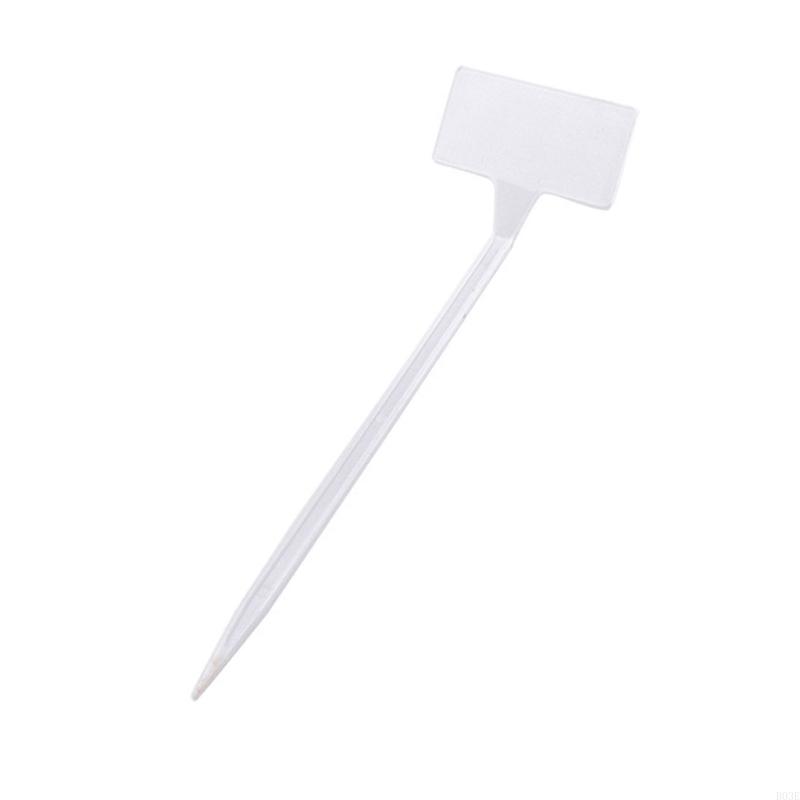 Pack Of 50 Plastic Plant Labels For Garden Nursery Herb Flower Vegetable Marking Waterproof ABS Markers B03E