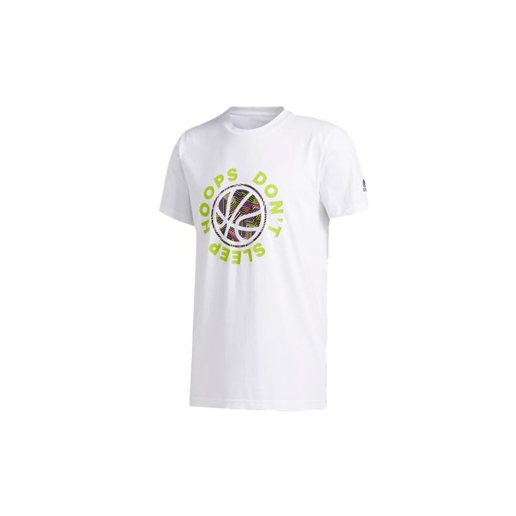 adidas Apac Smr Hds Basketball Sports Short Sleeve White Men s GK1711 XL