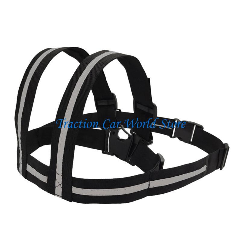 L9BC Adjustable Safety Harness Child Safe Riding Harness Polyester Hardness Child Protections Belt for Motorcycle Riding