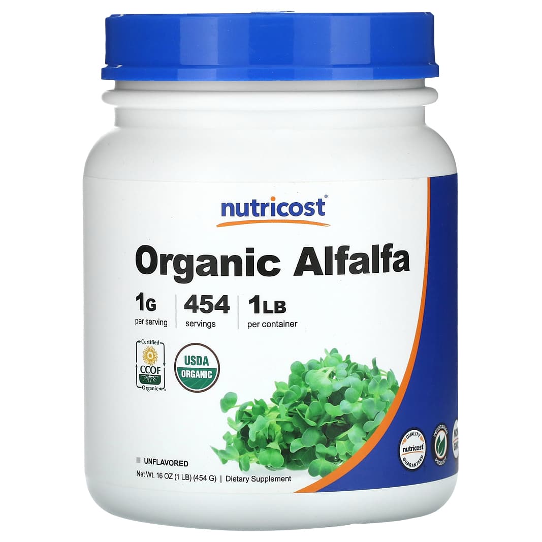 

Organic Alfalfa Powder, Unflavored, 454G (16Oz)