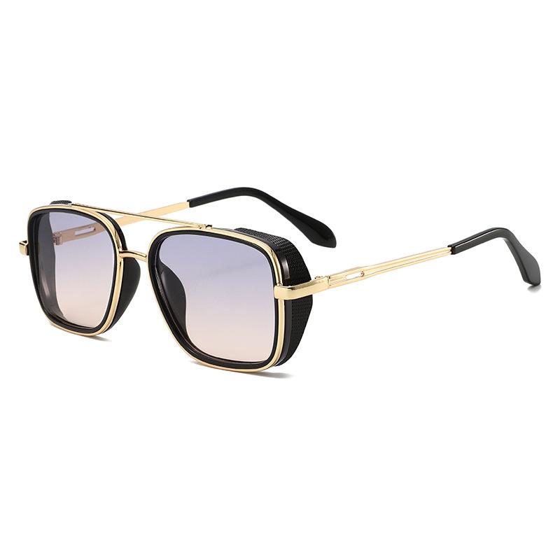 New Vintage Square Sunglasses Women Men Metal Frame Rectangle Sun Glasses Oval Eyewear Sunglasses for Male Female Eyeglasses