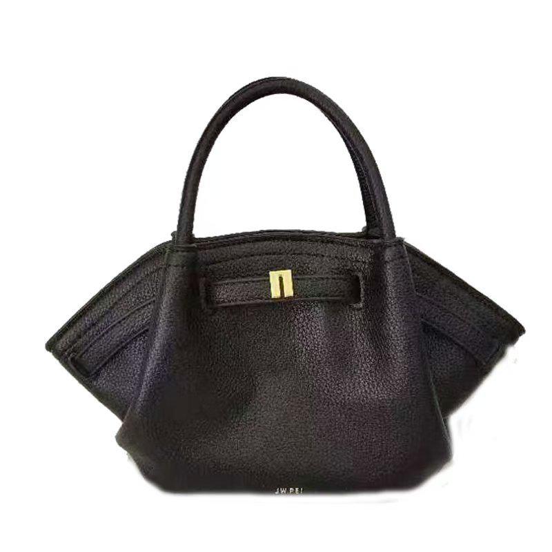 JWPEI 2025 Dumpling Handbag: Genuine Leather Tote & Crossbody Bag, Available In Large & Small Sizes for Women.