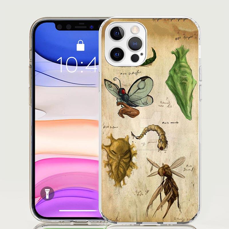 Bugs Bees Scientific Decomposition Phone Case for Apple iPhone 17 Air 16 15 Plus 14 + 13 Mini 12 11 Pro Max 7 8 SE 16Max Soft Sh