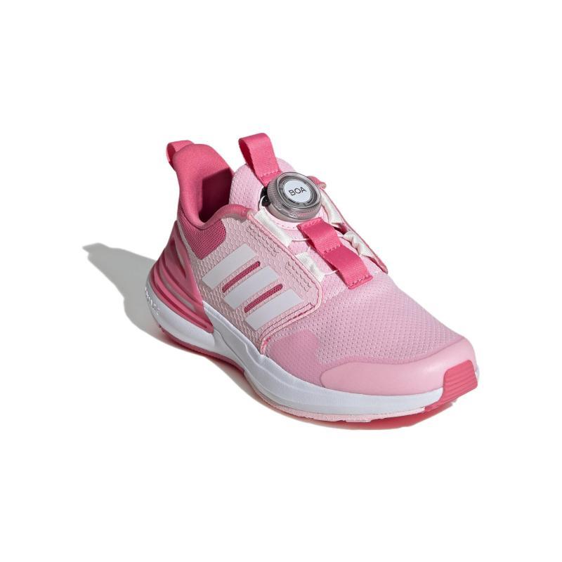 Adidas Rapidasport Bounce Closure Abrasion Resistant Low Top Kids' Running Shoes Pink Kids' Sneakers IF8541