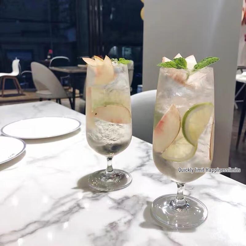 Chang Baosen Chie 420ml Bamboo Stemmed Glass Set (2-Pack)