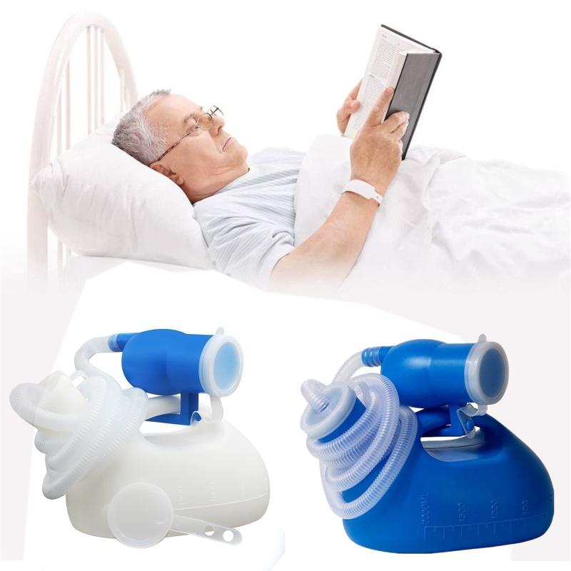 1 Piece Portable Urinal Pee Bottle 2000ML For Men And Women Spill Proof Unisex Potty For Home Camping Car Travel Accessories
