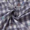UNIFREE French Retro Floral Plaid Square Neck Long Dress