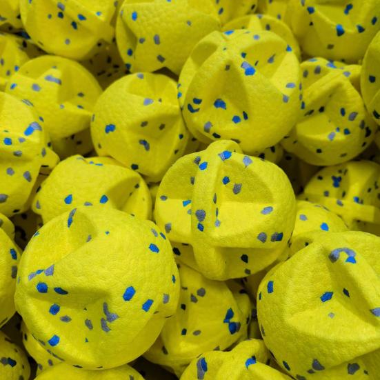 ETPU Hundeball Kauspielzeug Aggressiver Kauer Interaktiver Bissfester Ball Spielzeug Kleiner Mittlerer Großer Hund