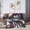 Upper Rank 3 Akaza  Flannel Blankets Autumn  Super Soft Bedding Throws for Kids Living Room Fluffy Bedspread Sofa Bed Cover