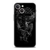 Cross Pattern Element Design Phone Case Cover for iPhone 17 16 15 14 13 12 Pro Max 11 Pro Max 17 AIR Plus Shockproof Soft TPU