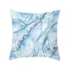 Modern Simple Blue Geometric Marble Pillowcase Home Sofa Pillowcase Pillowcase Pillowcase