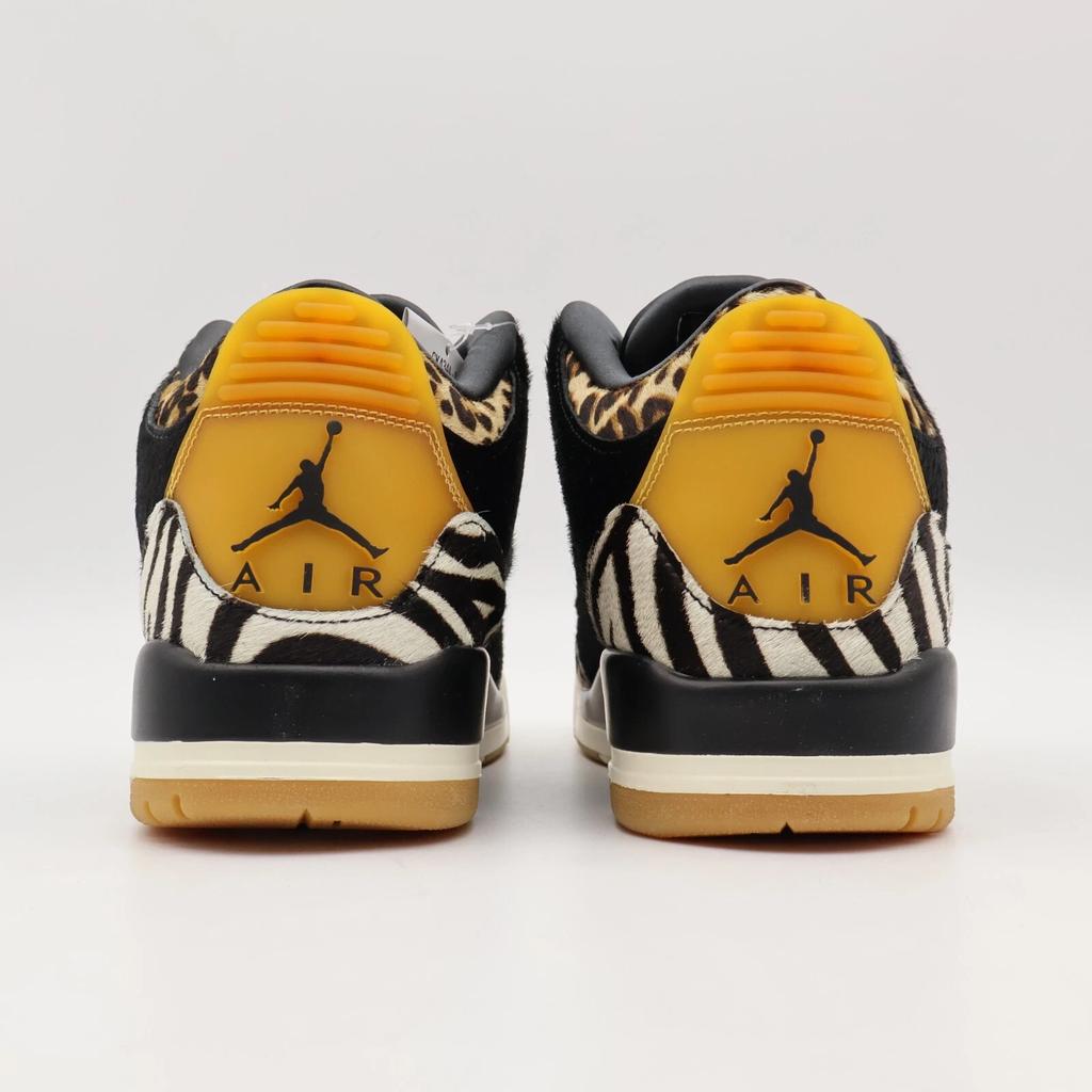 CK4344-002 Nike Air Jordan 3 Retro SE Animal Instinct Black Camo Zebra Cheetah