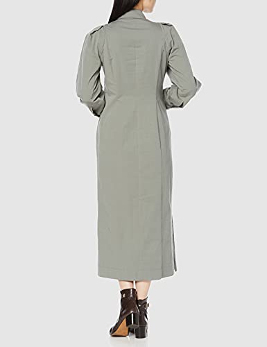 FRAY I.D. Women's Tuck Sleeve Shirt Dress FWFO214099 KKI 1