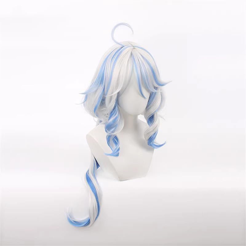 Genshin Impact Cosplay, Focalorus, Freena, and Furus, Full Costume Set with Wig, Adult Costume, Unisex, for School Festivals (Focalorus, Size M)