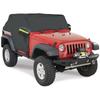 Car Cab Covers for Jeep Wrangler JK JL Hardtop 2/4 Doors 2007-2026 Outdoor Waterproof 210D Oxford Half Protector Cover