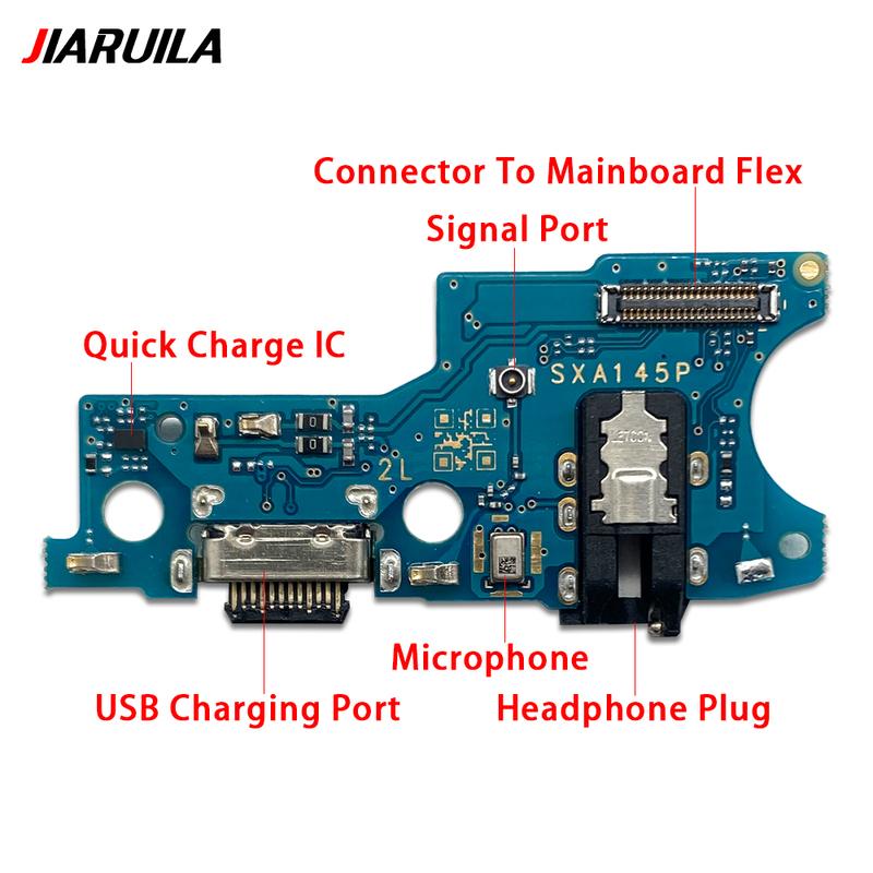 Charging Dock For Samsung A06 A04E A04 Core A05 A05S A14 4G A14 5G A146B A33 with USB Port Connector Flex Cable Charger Board
