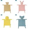 Baby Comforter Blanket With Dual Layer Cotton Gauze Soft Plush Toy For Newborns