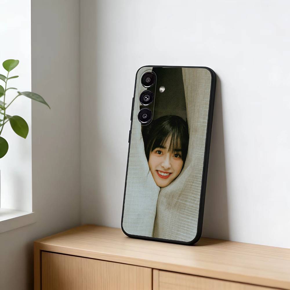 Chinese Actress S-Shen Y-Yue Phone Case For Samsung Galaxy A91,80,73,72 ,71,53,52,32 ,31,22,21s,20,Soft Black Case