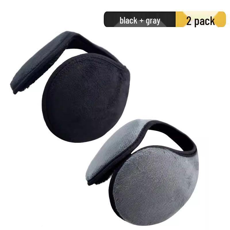 Unisex Fleece-Lined Winter Ear Muffs for Adults - Warm Ear Protection and Covers