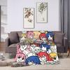 Bocchi the Rock Plush Blanket Girls Boys  Flannel Bedding Throws For Couch Chair Warm Soft Custom Quality Bedspread Gift
