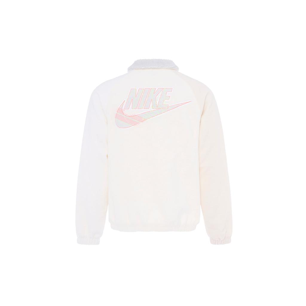 Nike Sportswear Knit Fleece Jacket White FB1827-133