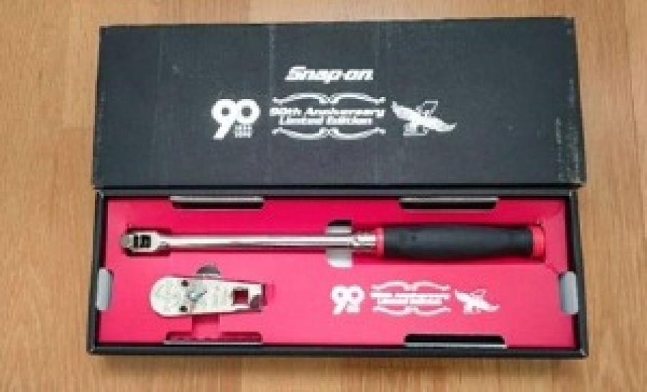 

Snap on 90th Anniversary Limited Edition Ratchet Set NEW