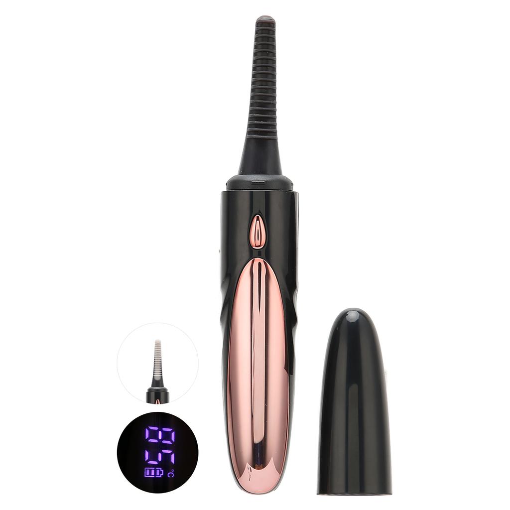 Elektrische beheizte Wimpernzange 4 Heizstufen Heizt schnell auf USB Wiederaufladbar Lang anhaltendes Wimpern-Curling