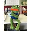 Peluche Rana Triste 45cm Morbido Cuscino Imbottito Espressione Magica Pepe la Rana Triste Animale Peluche Regali di Compleanno Per Ragazze Ragazzi