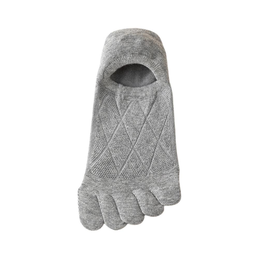 Anti-slip Five Toe Boat Socks Mesh Low Cut Sports Socks Fashion Men s Five Finger Socks  Hiking