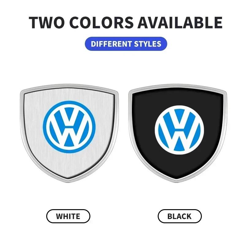 1PCS 3D Metal Car Emblem Rear Trunk Side Window Body Sticker For Volkswagen VW Golf 4 7 MK3 4 7 Touran Polo Passat Accessories
