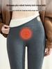 MXL005 Women's Lambswool Fleece-Lined High-Waisted Winter Leggings - Extra Thick & Warm