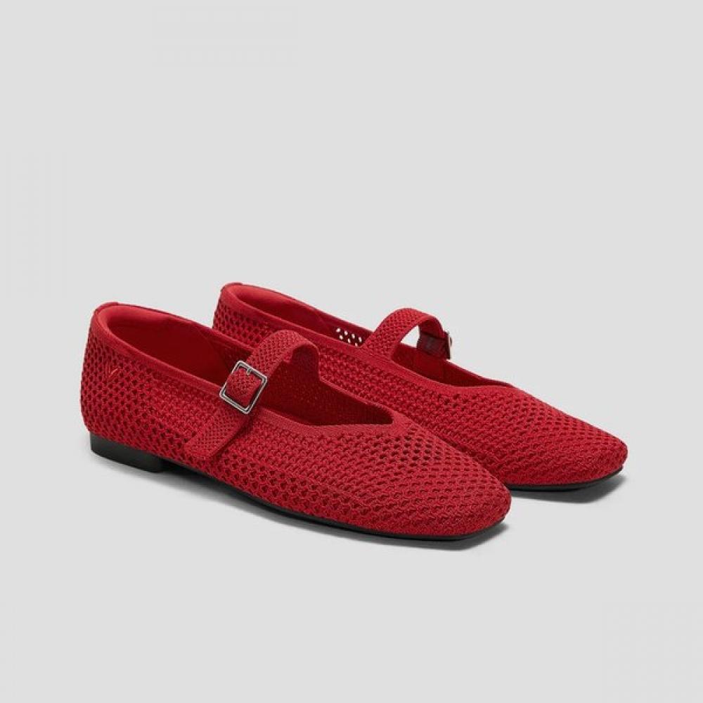Vivaia Ruby Red Mesh Margot Mary Jane RubyRedMesh/225~230MM(EU36)