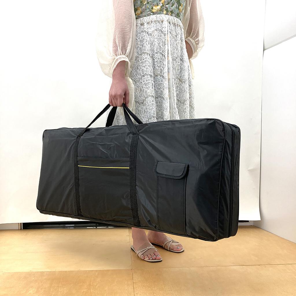 Electronic Organ Piano Cover Padded Case Keyboard Bag Instrument Protective Portable Shockproof Waterproof 100x40cm 61 Keys